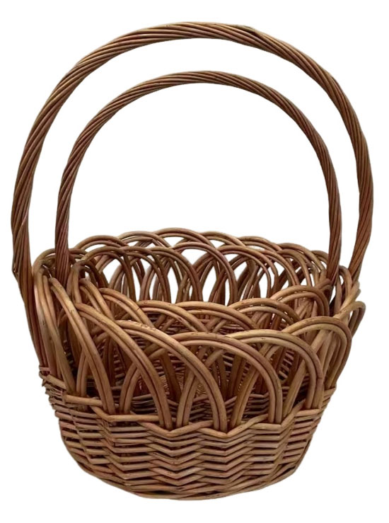 

Корзины из лозы темно-коричневые, 2 шт