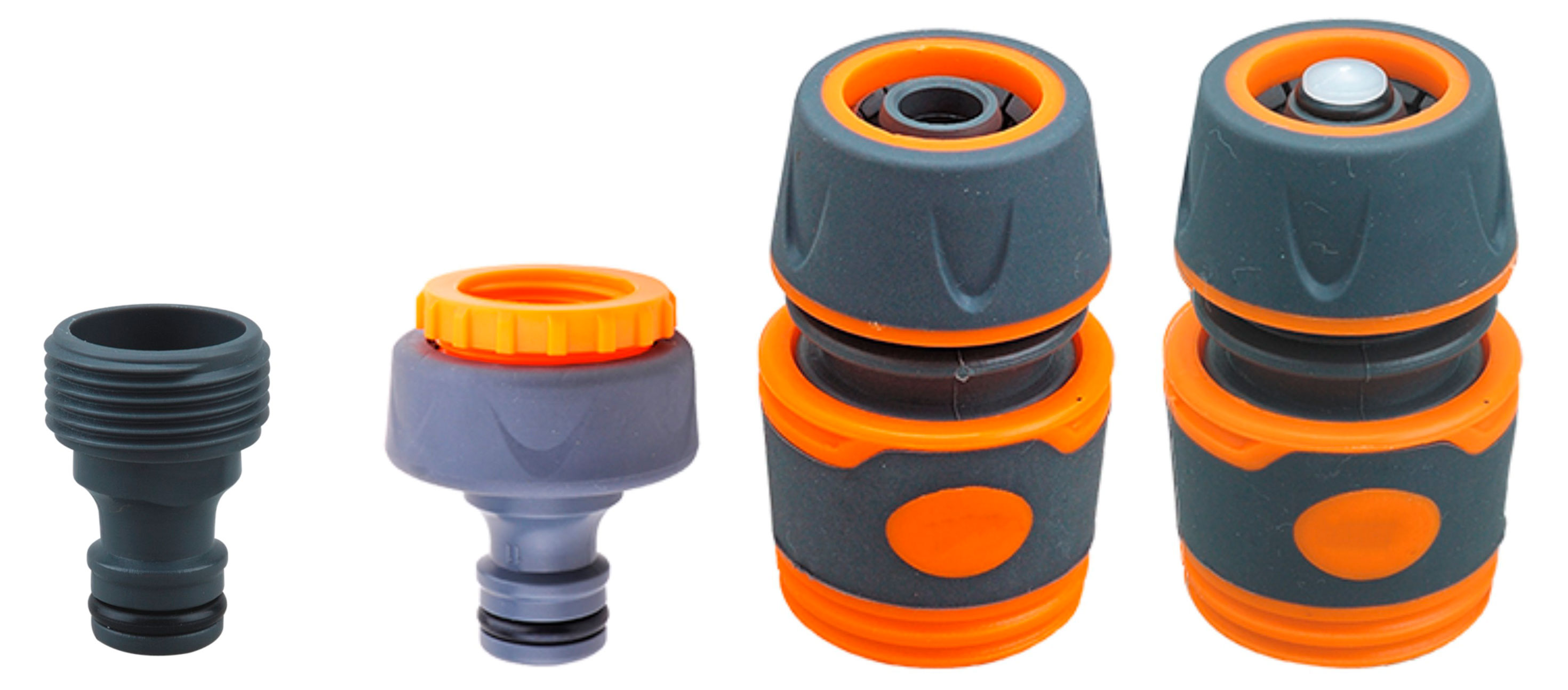 

Комплект коннекторов для шланга Garden Star 1/2", 4 шт