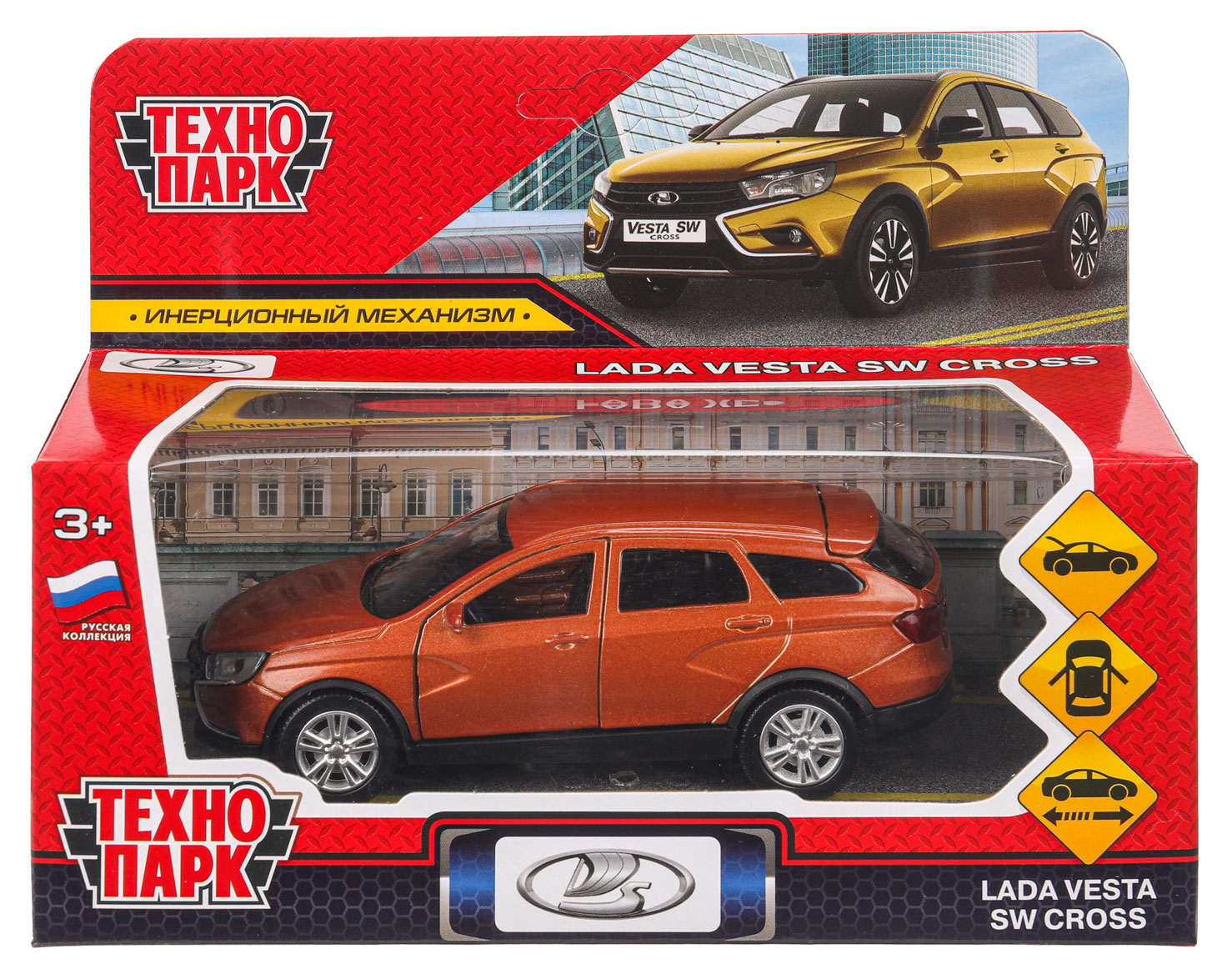 Изображение товара Машина металлическая «Технопарк» Lada Vesta SW Cross, 1 шт в ассортименте