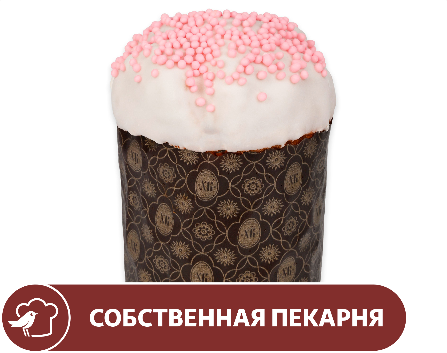 

Кулич АШАН Творожный, 150 г