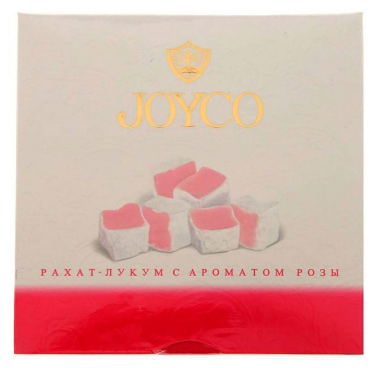 Изображение товара Лукум Joyco со вкусом розы, натуральный, 250 г, Армения