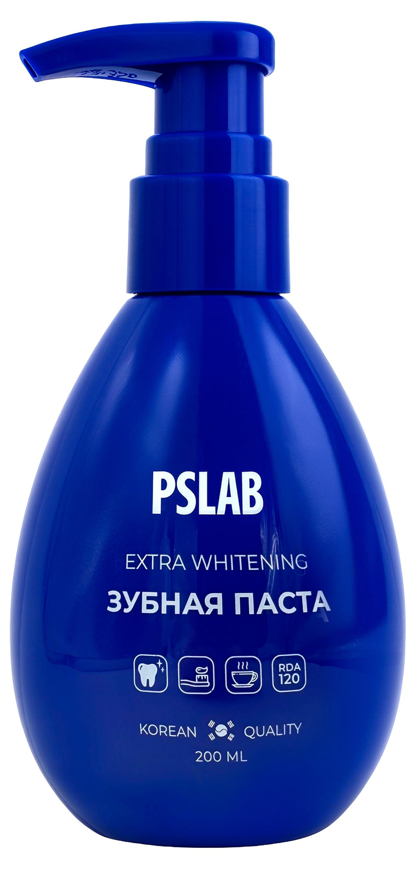 Изображение товара Зубная паста PSLAB Extra Whitening Отбеливающая, 200 мл