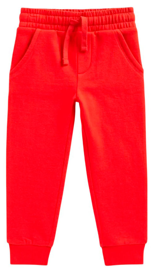 

Брюки спортивные для девочки Mothercare с начесом красные, р.86-140