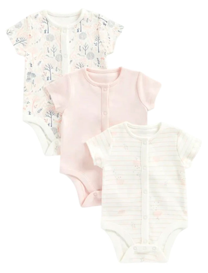 Изображение товара Боди для новорожденных Mothercare с коротким рукавом 3 шт, р.50-86