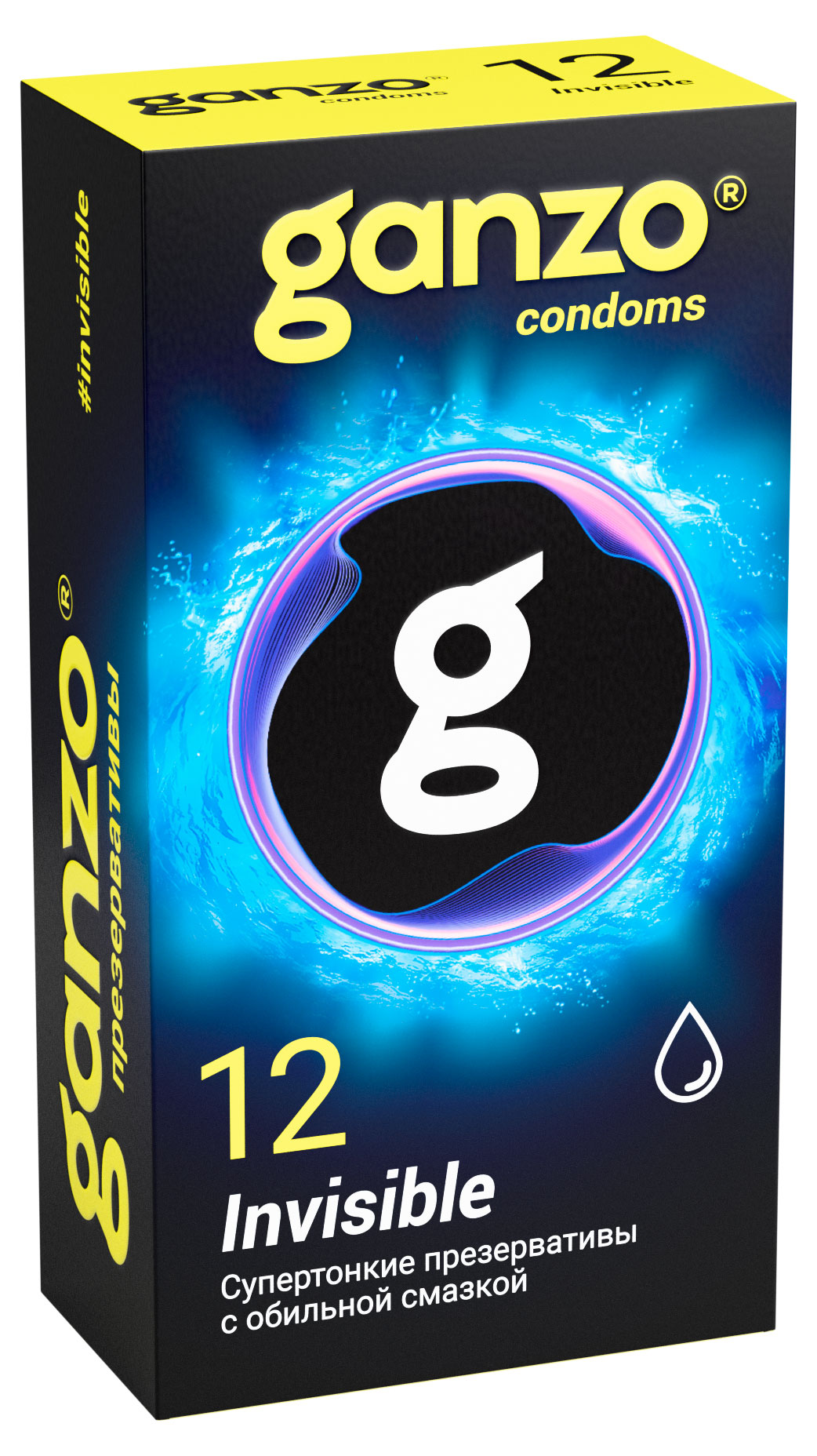 Изображение товара Презервативы Ganzo invisible ультратонкие с дополнительной смазкой