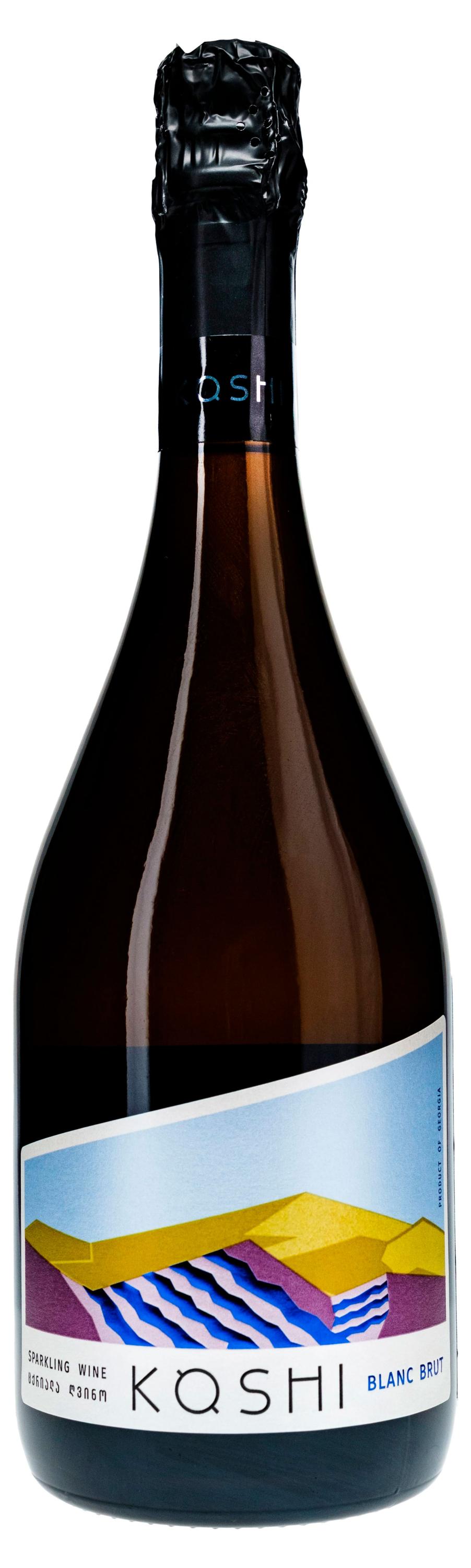 Изображение товара Игристое вино Koshi Blanc белое брют Грузия, 0,75 л