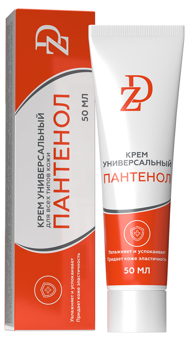Изображение товара Универсальный крем ZD Пантенол для лица и тела 50 мл