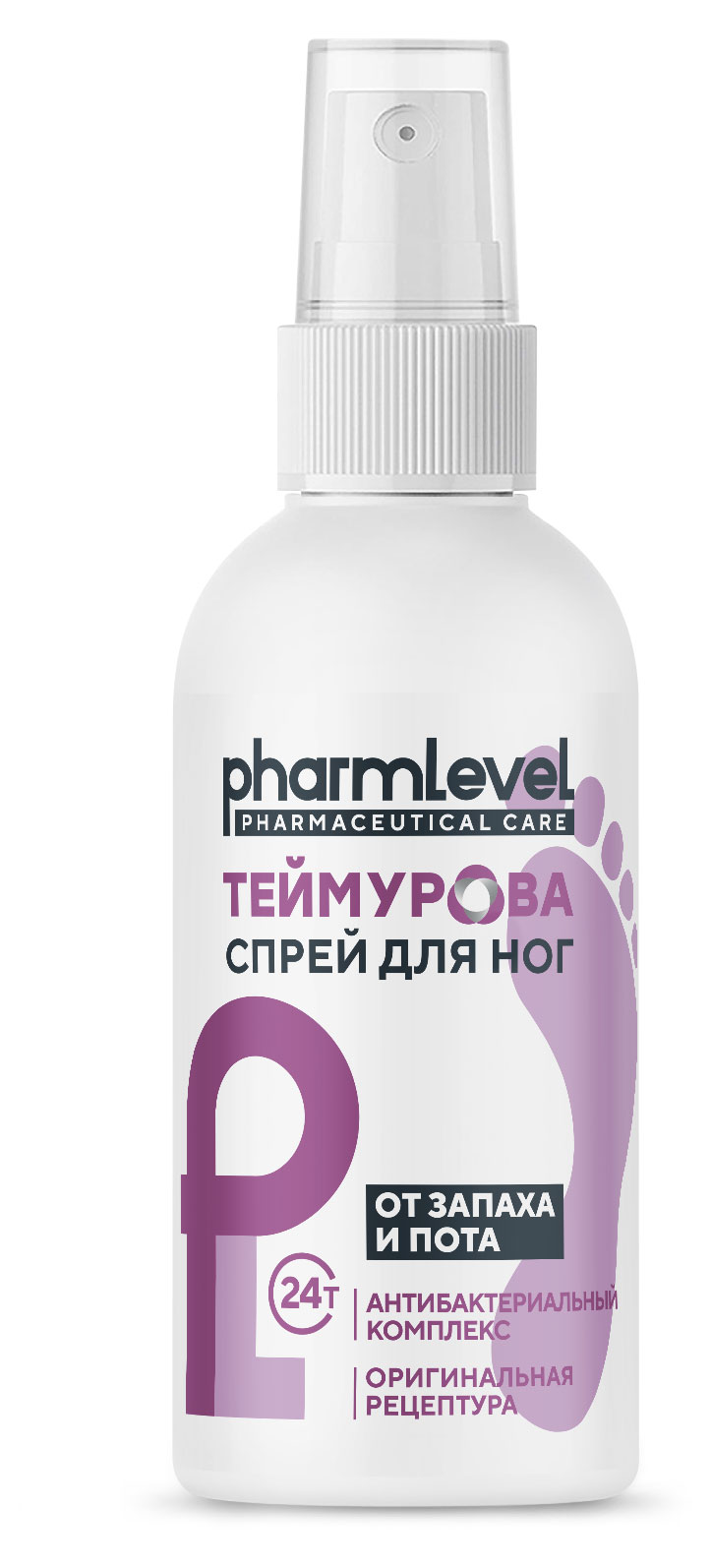 

Спрей для ног Теймурова отзапаха и пота, 150 мл