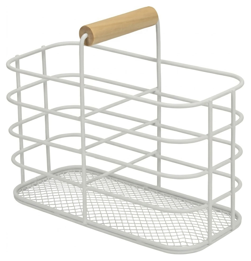 Изображение товара Органайзер Actuel YIKAI для столовых приборов — белый, 192x90x160 мм