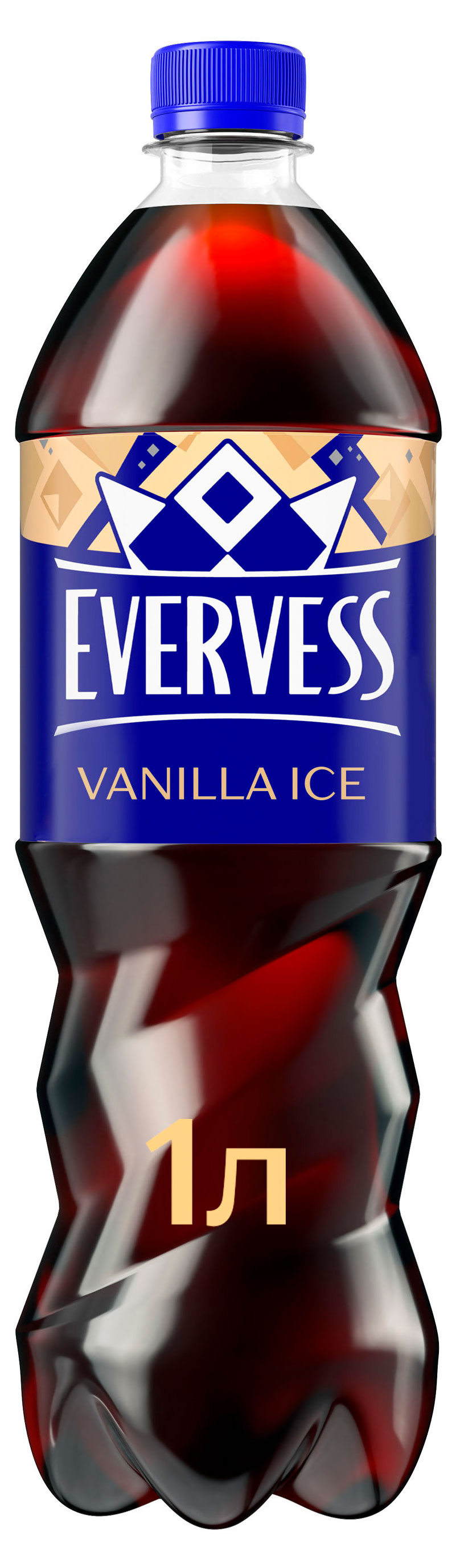

Напиток газированный Evervess Cola Vanilla Ice Кола со вкусом ванильного мороженого, 1 л