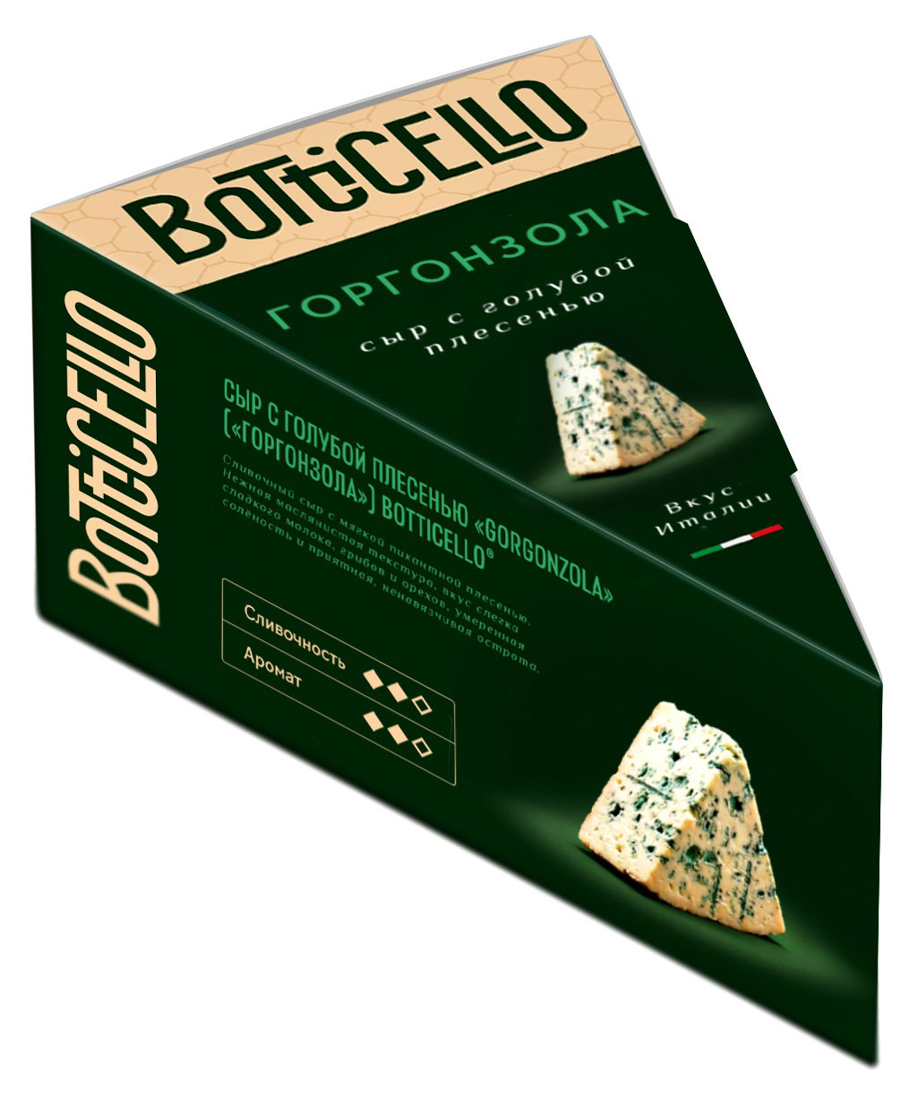 

Сыр мягкий с голубой плесенью Gorgonzola Горгонзола Botticello 50% БЗМЖ, 100 г