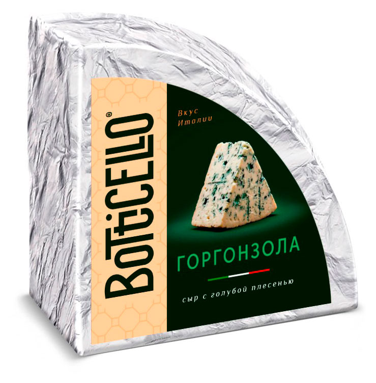Изображение товара Сыр Botticello Горгонзола 50% БЗМЖ Мягкий с плесенью