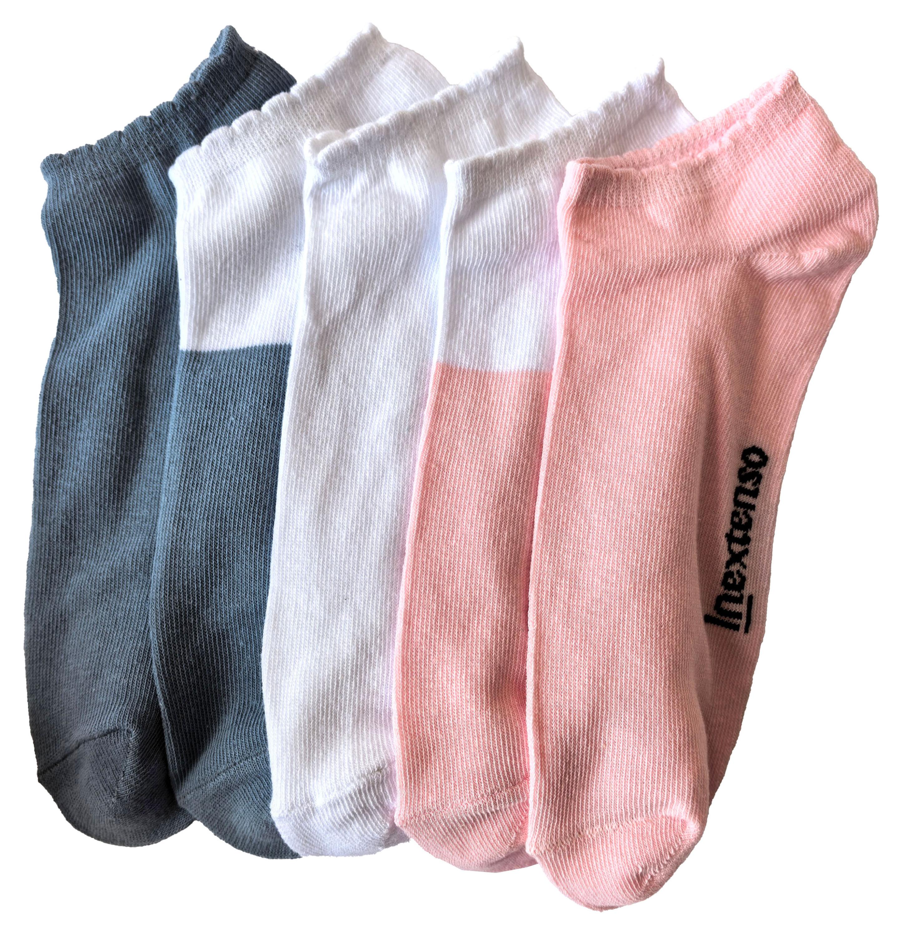 Изображение товара Носки женские InExtenso SOC0001 Ассорти укороченные 5 пар
