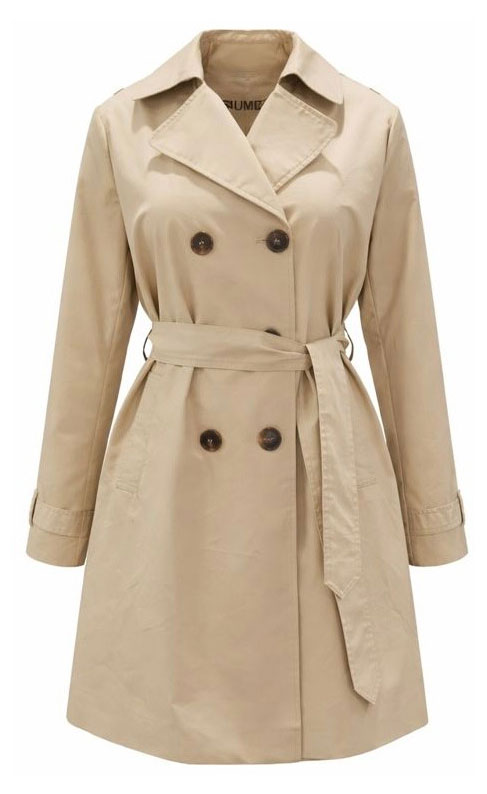 Изображение товара Плащ InExtenso Бежевый ANO0007 Повседневный демисезон