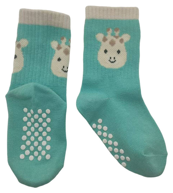 Изображение товара Носки Детские Носки Жирафики SOCKS_K52197 Бирюзовые Антискользящие