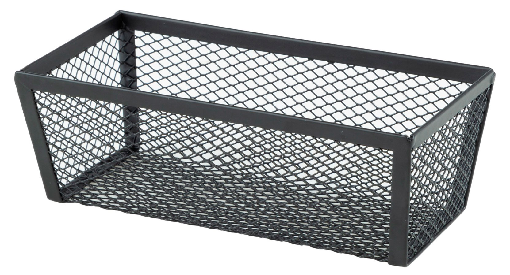 Изображение товара Корзина для хранения Actuel металлическая черная, 16x8x5 см