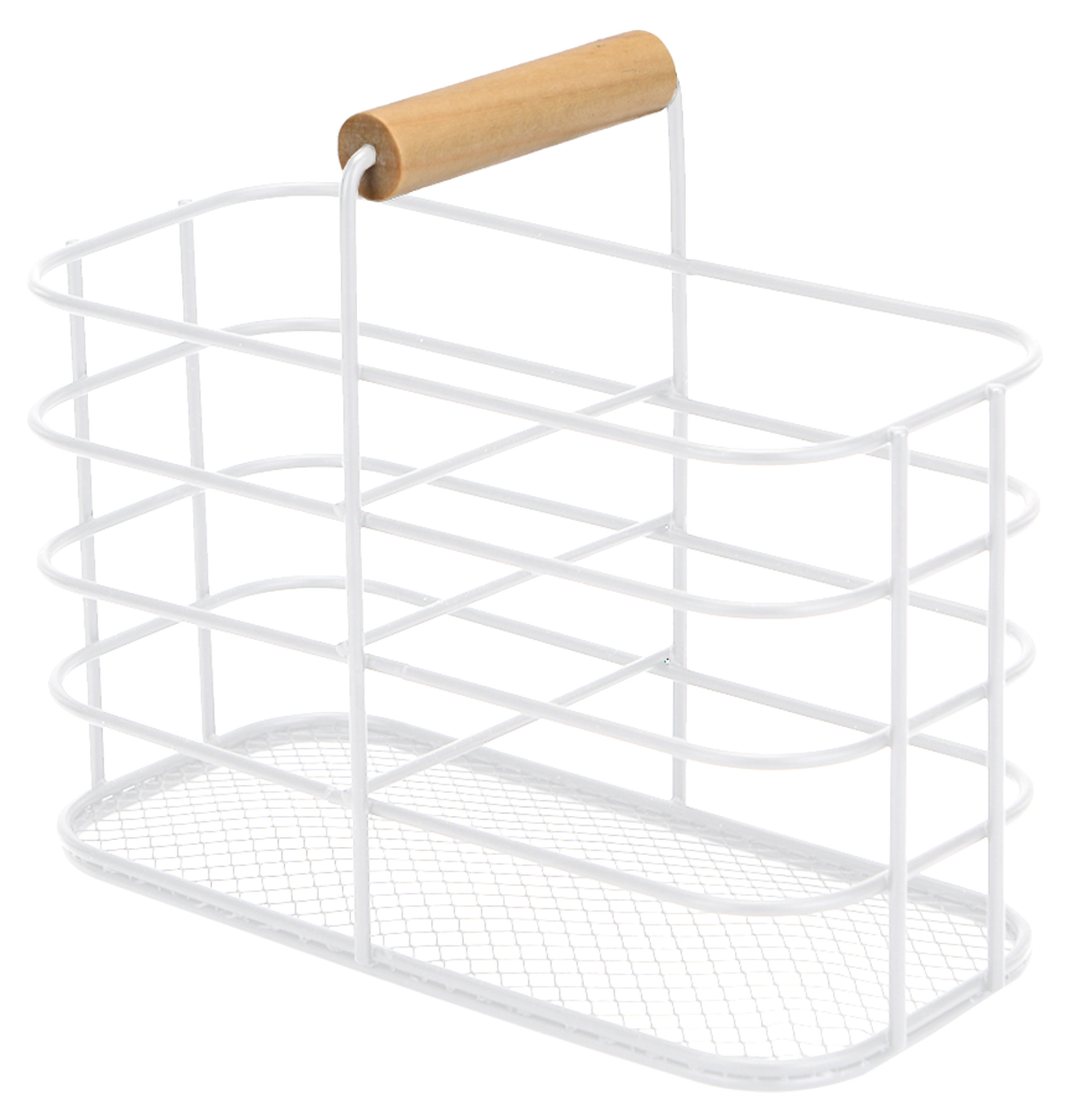 Изображение товара Органайзер Actuel YIKAI для столовых приборов - белый, 192x90x160 мм