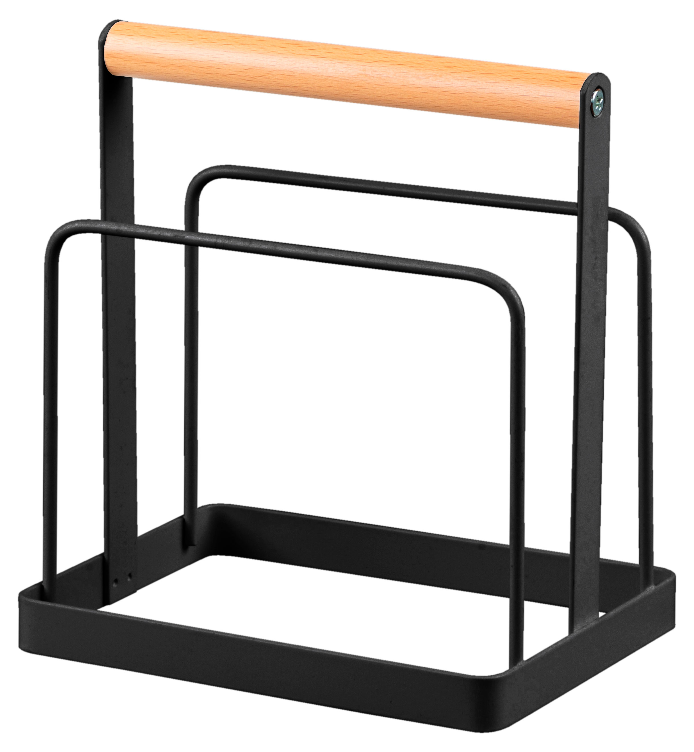 

Органайзер для разделочной доски Actuel из металл с ручкой черный, 14,5x11x16 см