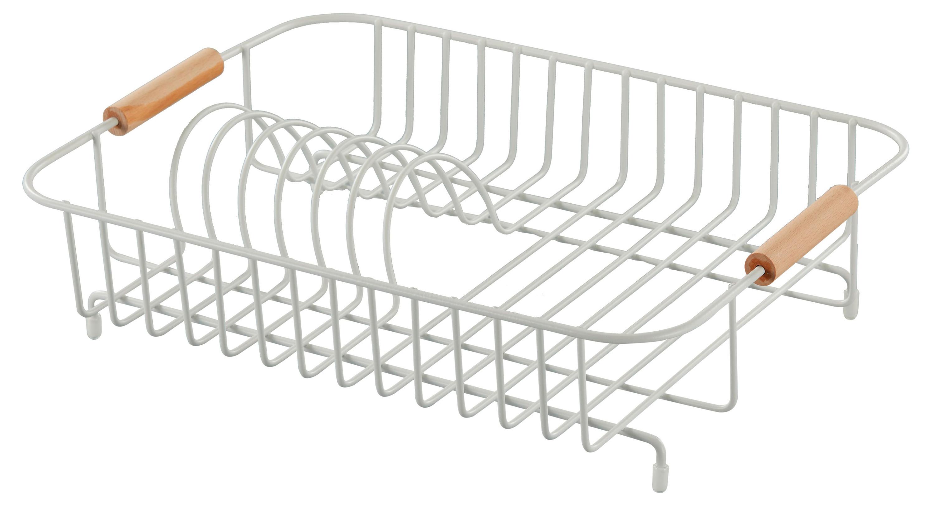 Изображение товара Сушилка для посуды Actuel металлическая белый, 36х27х9 см