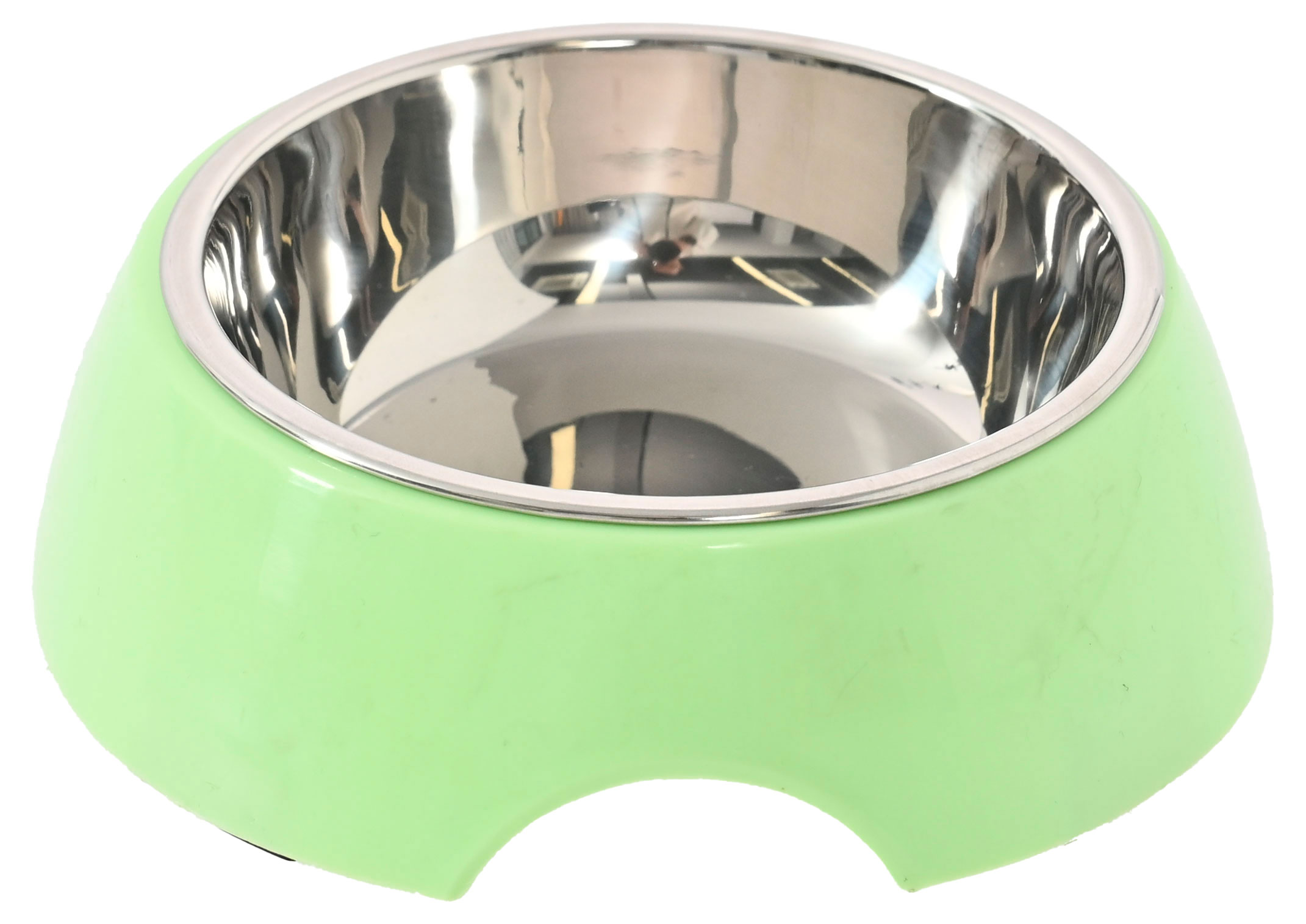 Изображение товара Миска для кошек зеленая, 14х13х4 см