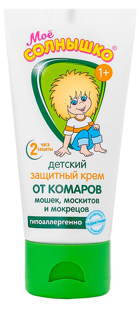 Изображение товара Крем от комаров детский «Мое Солнышко» защитный с 1 года, 50 мл