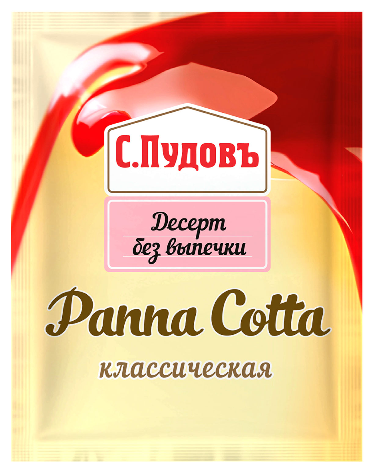 Изображение товара Смесь для приготовления «С.Пудовъ» Десерт без выпечки Панна Котта Классическая, 70 г