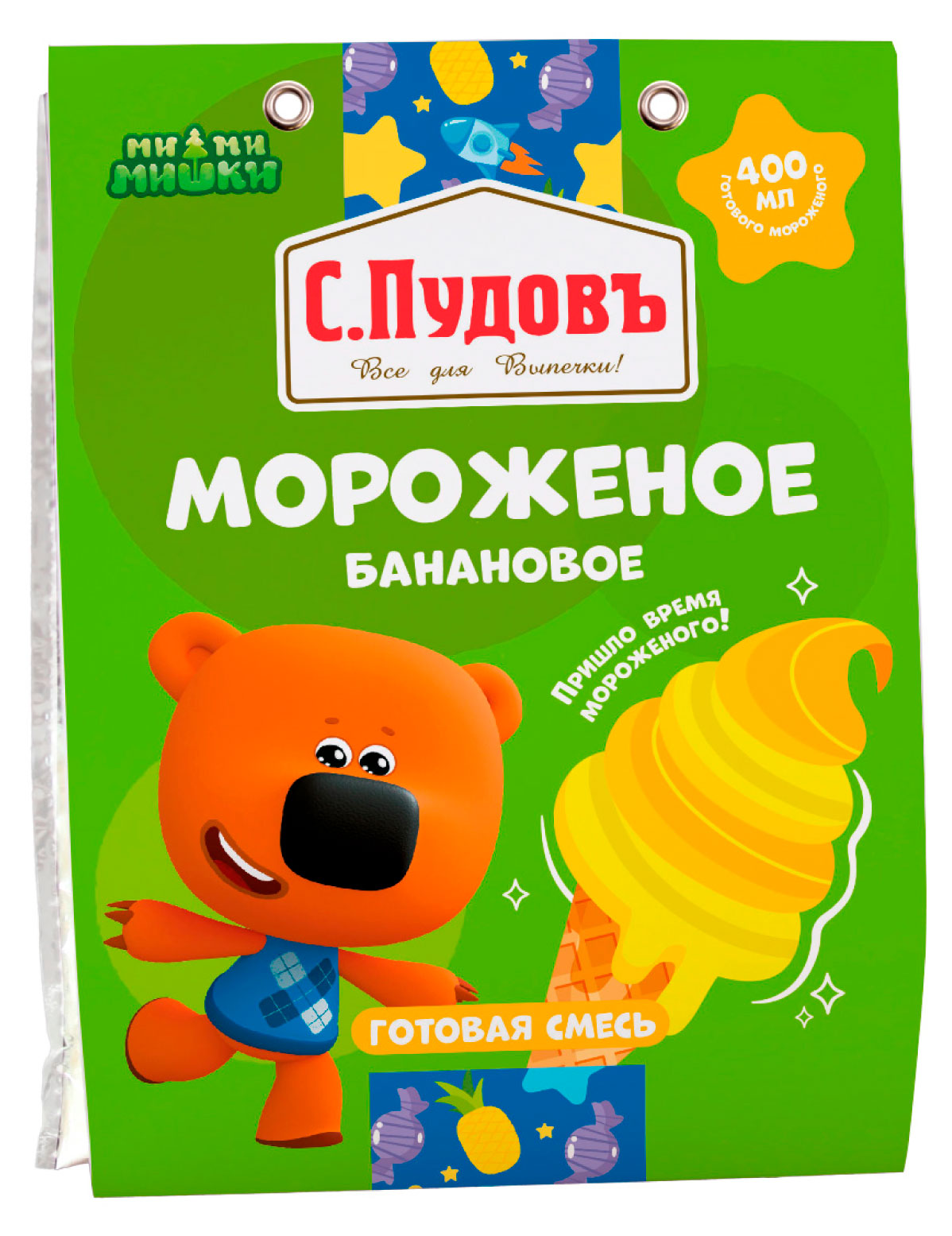 Изображение товара Смесь для приготовления «С.Пудовъ» Мороженое банановое, 70 г