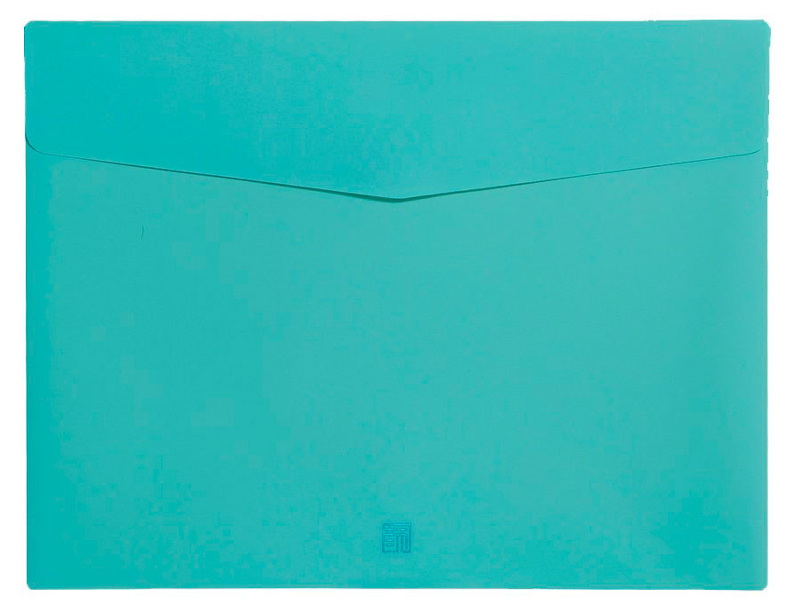 Изображение товара Папка COMIX Morandi на липучке A4 голубая Morandi