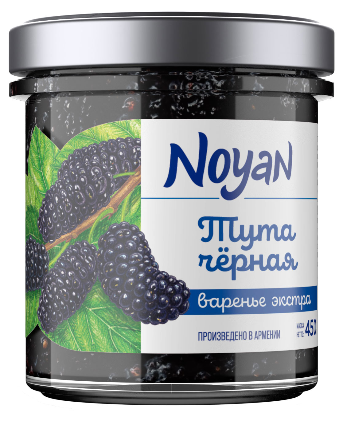 Изображение товара Варенье Noyan тута черная Армения, 450 г