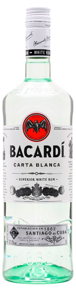 Изображение товара Ром Bacardi Carta Blanca Италия, 0,7 л