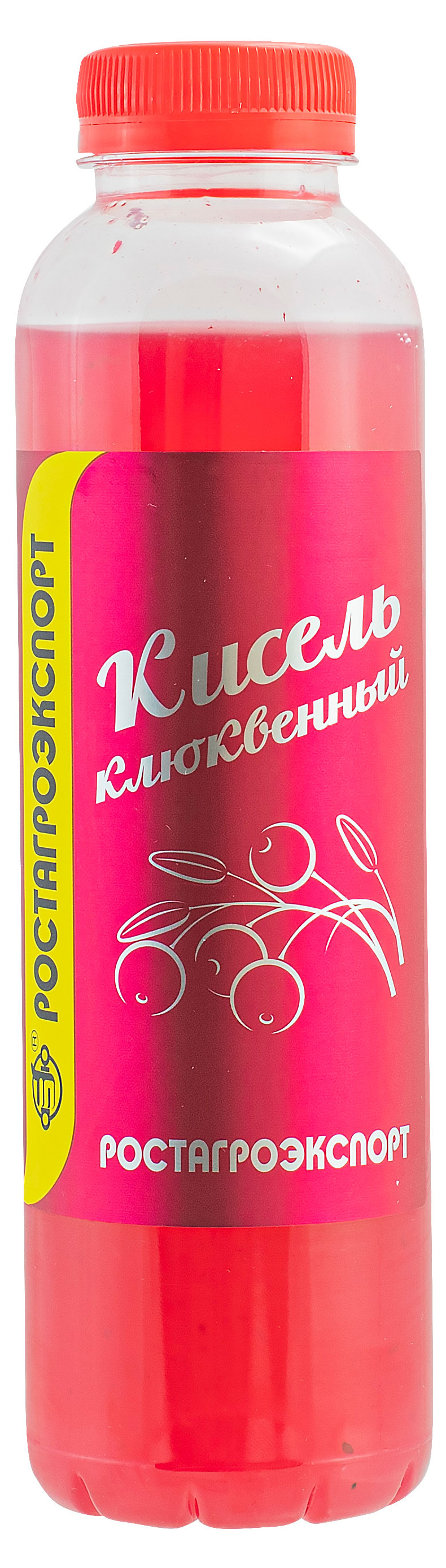 Изображение товара Кисель РостАгроЭкспорт Клюква 0. 5 л - готовый к употреблению напиток