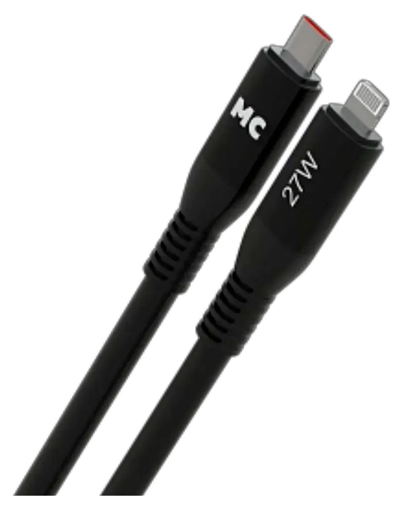 Изображение товара Кабель More Choice K83IA 27W 8PIN-TYPE-C черный, 2 м