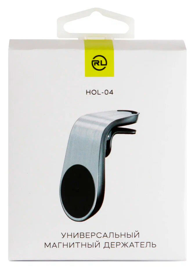 Изображение товара Держатель автомобильный для смартфона Red Line HOL-04 магнитный серебристый