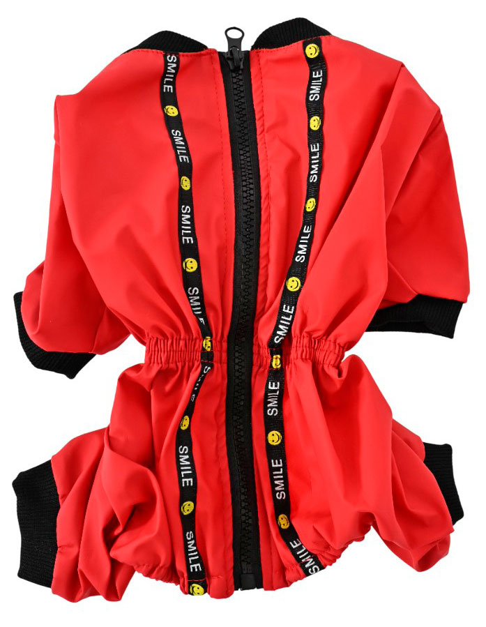 Изображение товара Комбинезон для собак красный