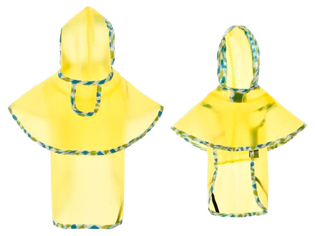 Изображение товара Дождевик для собак желтый