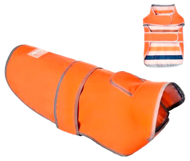 Изображение товара Дождевик для собак HANGZHOU TIANYUAN PET PRODUCTS Оранжевый со светоотражающей полосой