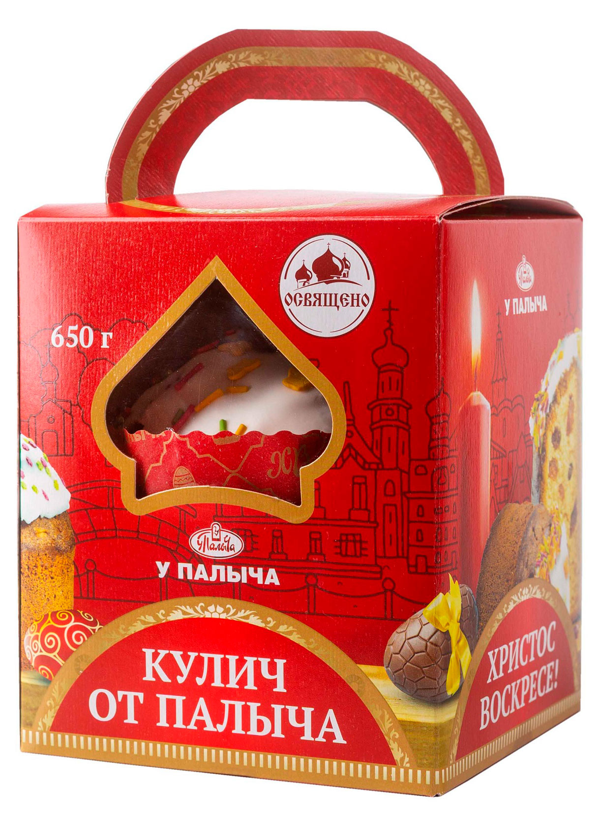 

Кулич пасхальный У Палыча Кекс, 650 г