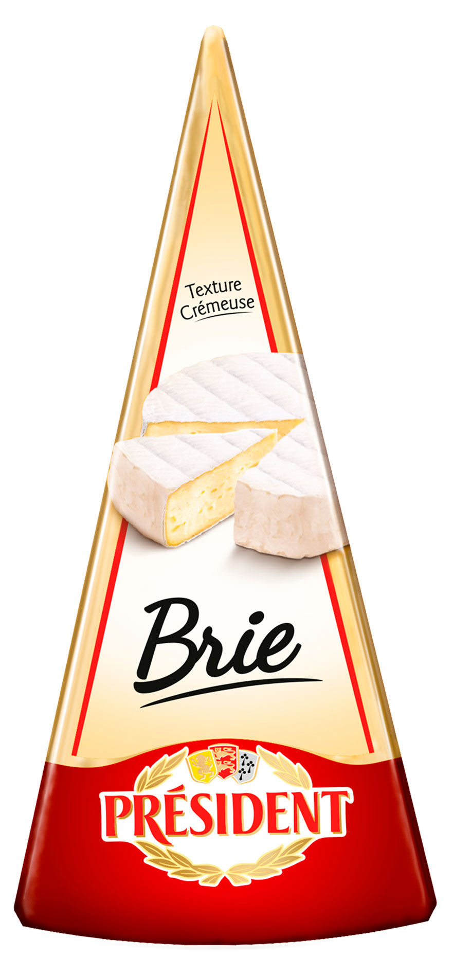 Изображение товара Мягкий сыр Brie с белой плесенью 60% БЗМЖ 200 г President
