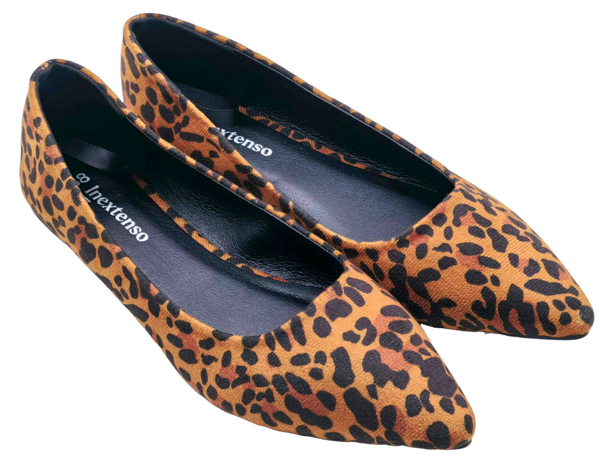 

Туфли женские InExtenso коричневые с леопардовым рисунком, 36-41