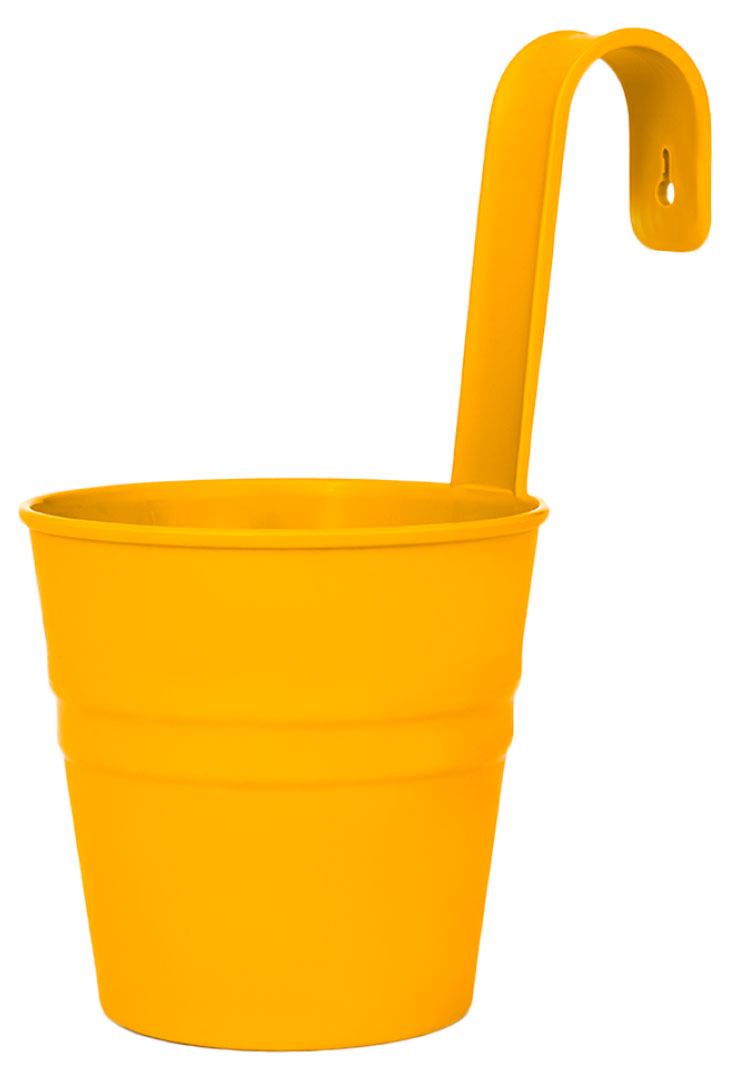 Изображение товара Кашпо подвес «Элластик» желтое, 13 см