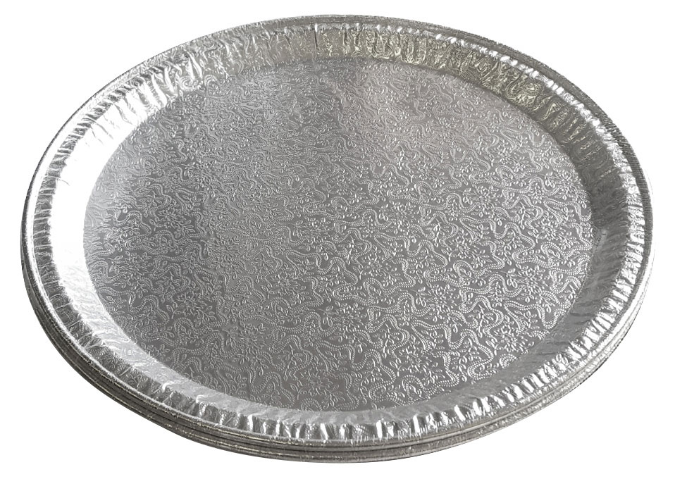 Изображение товара Подносы алюминиевые 31 см ООО Лекс набор 2 шт