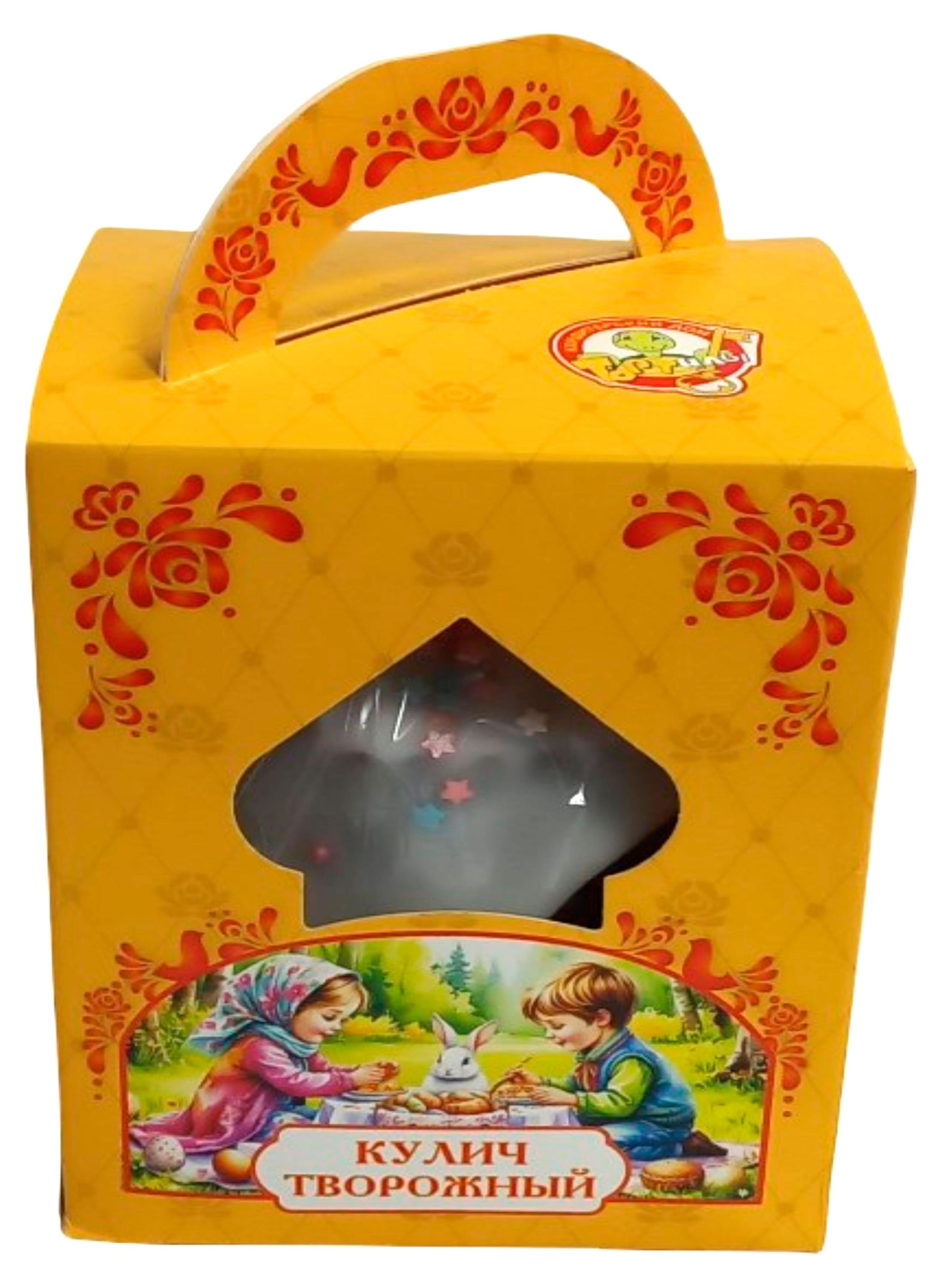 Изображение товара Кулич пасхальный «Тортила» Творожный, 450 г