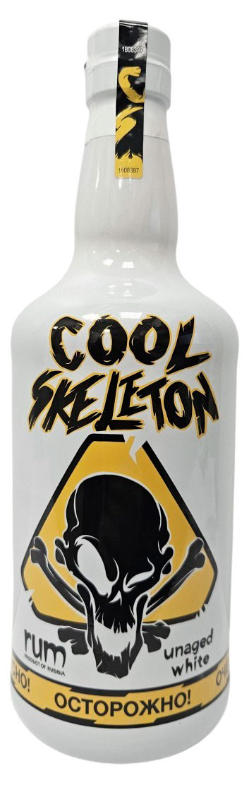 Изображение товара Ром Cool Skeleton Unaged White невыдержанный Россия, 0,7 л