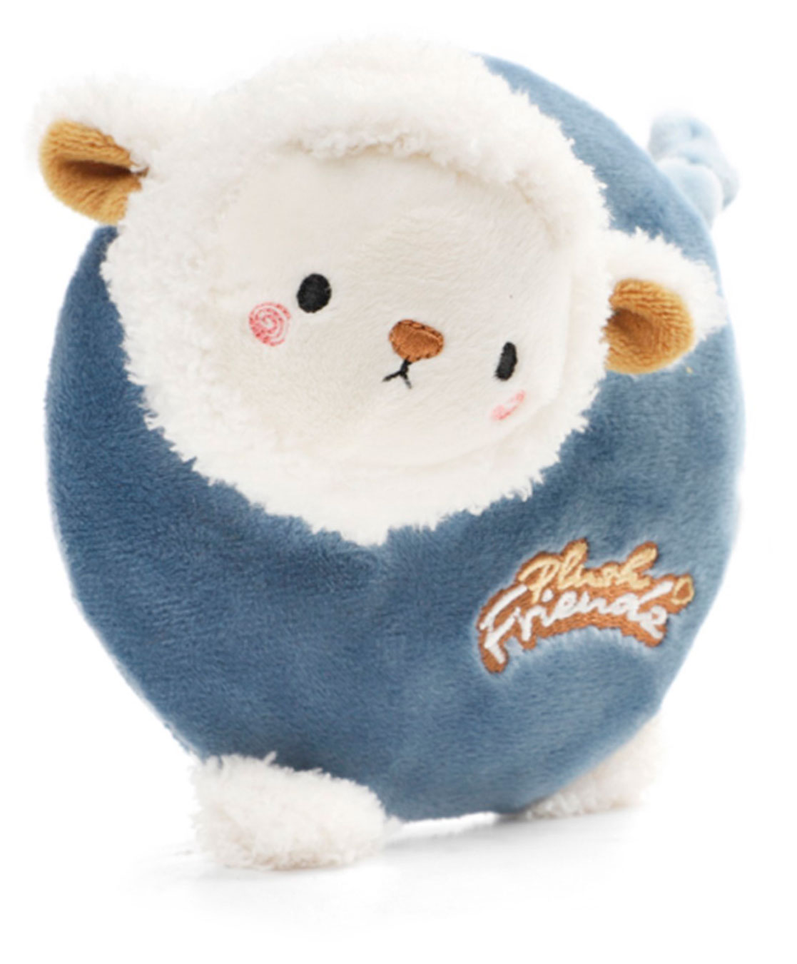 Изображение товара Игрушка для собак GIGWI Овечка с пищалкой, 12,5х12,5х7,5 см
