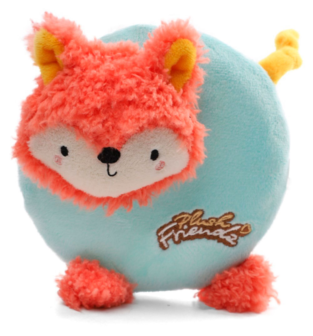 Изображение товара Игрушка для собак GIGWI Лисичка с пищалкой, 12,5х12,5х6,5 см