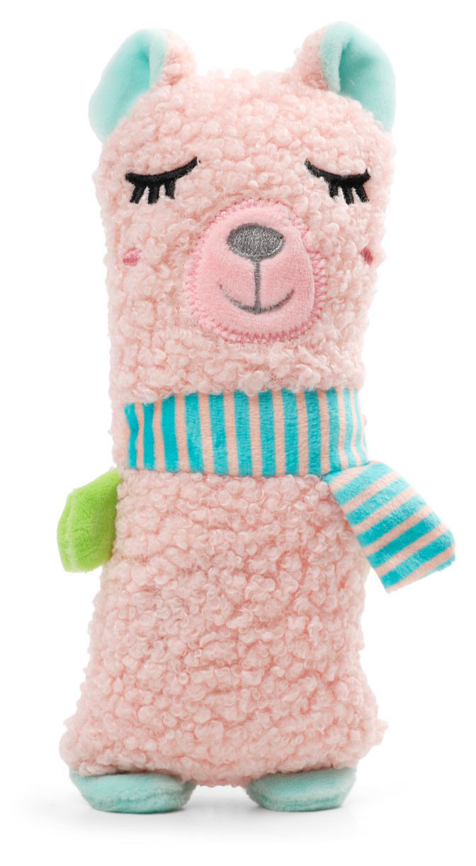 Изображение товара Игрушка для щенков Triol Puppy Лама с шуршащим наполнителем, 20х10х4 см