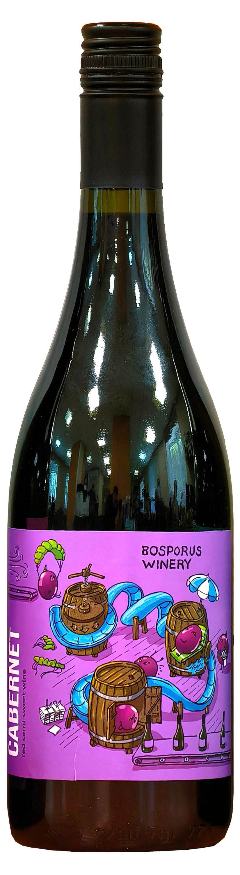 

Вино Bosporus Winery Cabernet красное сухое Россия, 0,75 л