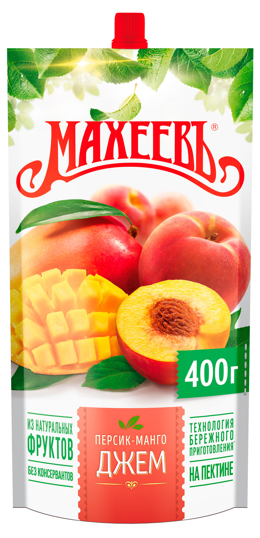 Изображение товара Джем «МАХЕЕВЪ» Персик манго, 400 г