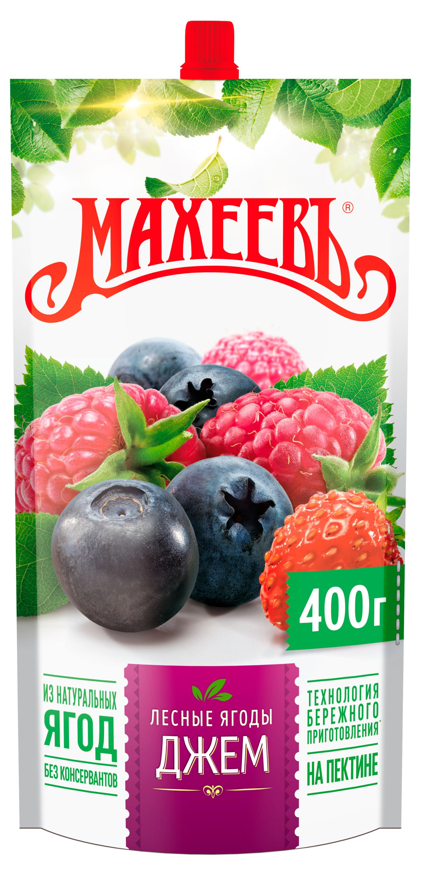 Изображение товара Джем «МАХЕЕВЪ» Лесные ягоды, 400 г