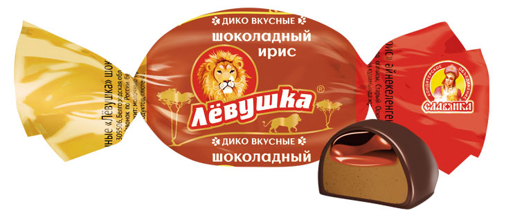 

Конфеты Левушка шоколадный ирис, вес